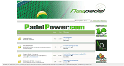 Desktop Screenshot of newpadel.com